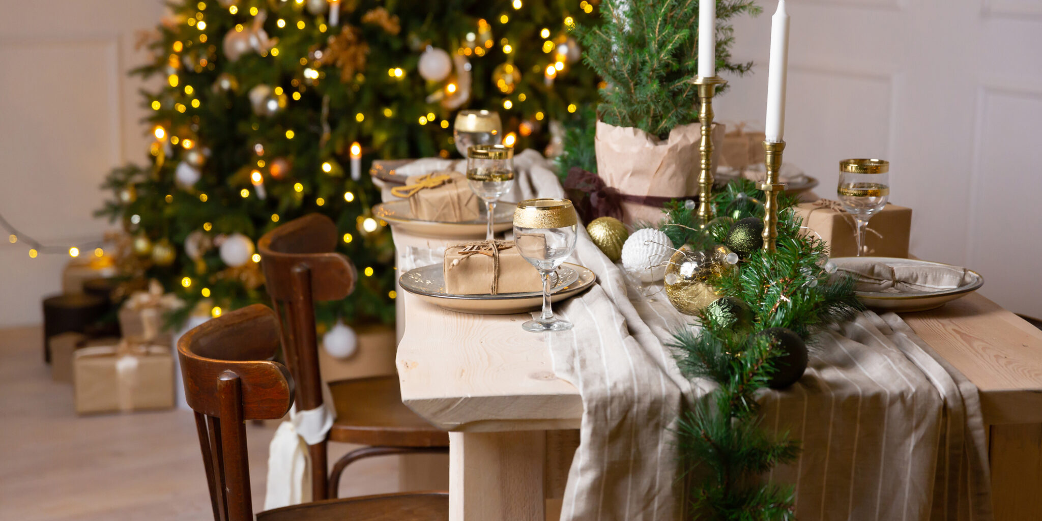 Aprenda a preparar uma mesa de Natal